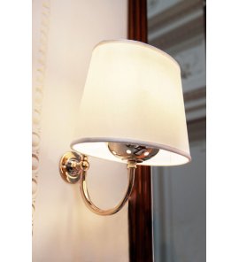 Gentry Home White Cloud Kinkiet ścienny nickel 9293-W-N