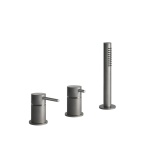 Gessi 316 Bateria wannowa 3-otworowa steel brushed 54043.239