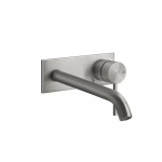 Gessi 316 Cesello Bateria umywalkowa ścienna element zewnętrzny steel brushed 54490.239