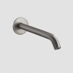 Gessi 316 Flessa Wylewka umywalkowa ścienna steel brushed 54210.239