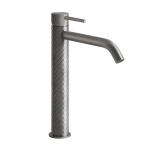 Gessi 316 Intreccio Bateria umywalkowa jednootworowa bez korka steel brushed 54106.239