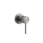 Gessi 316 Meccanica Mieszacz ścienny element zewnętrzny steel brushed 54219.239