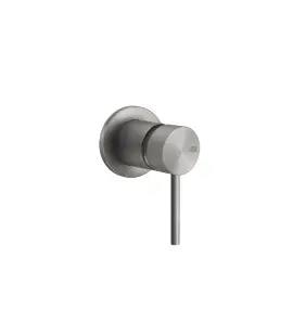 Gessi 316 Flessa Mieszacz ścienny element zewnętrzny steel brushed 54019.239