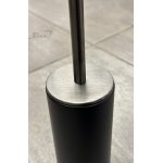         Gessi 316 Zestaw Uchwyt na papier + Szczotka WC + Wieszaki Black metal brushed PVD
