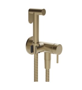 Gessi Anello Bidetka z mieszaczem/słuchawką warm bronze brushed PVD 45130.726