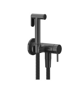 Gessi Anello Bidetka z mieszaczem/słuchawką black metal pvd 45130.706