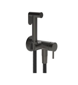 Gessi Anello Bidetka z mieszaczem/słuchawką black metal brushed pvd 45130.707