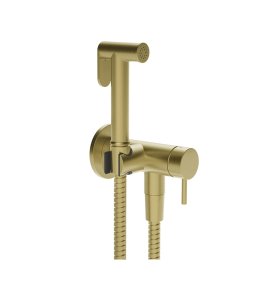 Gessi Anello Bidetka z mieszaczem/słuchawką gold brushed pvd 45130.716