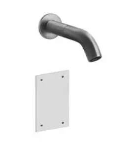 Gessi CESELLO Mieszacz ścienny elektroniczny element zewnętrzny steel brushed 54415.239