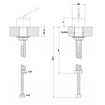 Gessi GOCCIA Mieszacz jednootworowy chrom 33700.031