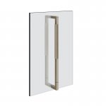 Gessi Diamantato Podwójny uchwyt do drzwi prysznicowych 450 mm Chrom 67635.031