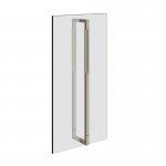 Gessi Diamantato Podwójny uchwyt do drzwi prysznicowych 600 mm Chrom 67637.031