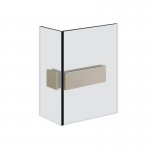 Gessi Diamantato Zacisk do ścianki kabiny prysznicowej Szkło-szkło Chrom 67607.031