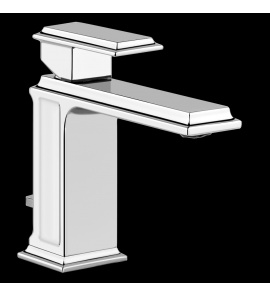 Gessi Eleganza Bateria umywalkowa jednootworowa z korkiem chrom 46001.031