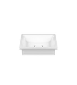 Gessi Eleganza Umywalka nablatowa/podblatowa 56x42 biała 46805.516