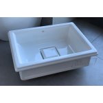 Gessi Eleganza Umywalka nablatowa/podblatowa 56x42 biała 46805.516