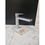     Gessi Emporio Armani Bateria umywalkowa jednootworowa brushed chrome z korkiem chrom 38601.147 WYPRZEDAŻ EKSPOZYCJI!!