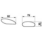  Gessi Equilibrio Pokrętło do baterii biały 52002.079