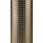 Gessi 316 Bateria kuchenna jednouchwytowa 1-otworowa Warm Steel Brushed 60014.726