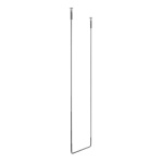 Gessi Goccia Reling na ręcznik 46,4x160 cm sufitowy chrom 38144.031