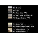 Gessi Habito Bateria prysznicowa termostatyczna 3-drożna element zewnętrzny finox 70336.149