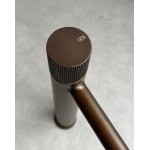 Gessi Habito Bateria umywalkowa dark bronze 70504.845