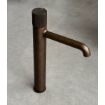 Gessi Habito Bateria umywalkowa dark bronze 70504.845