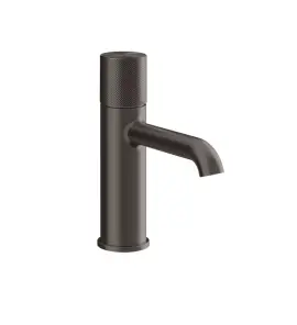 Gessi Habito Bateria umywalkowa Black Metal Brushed PVD 70602.707