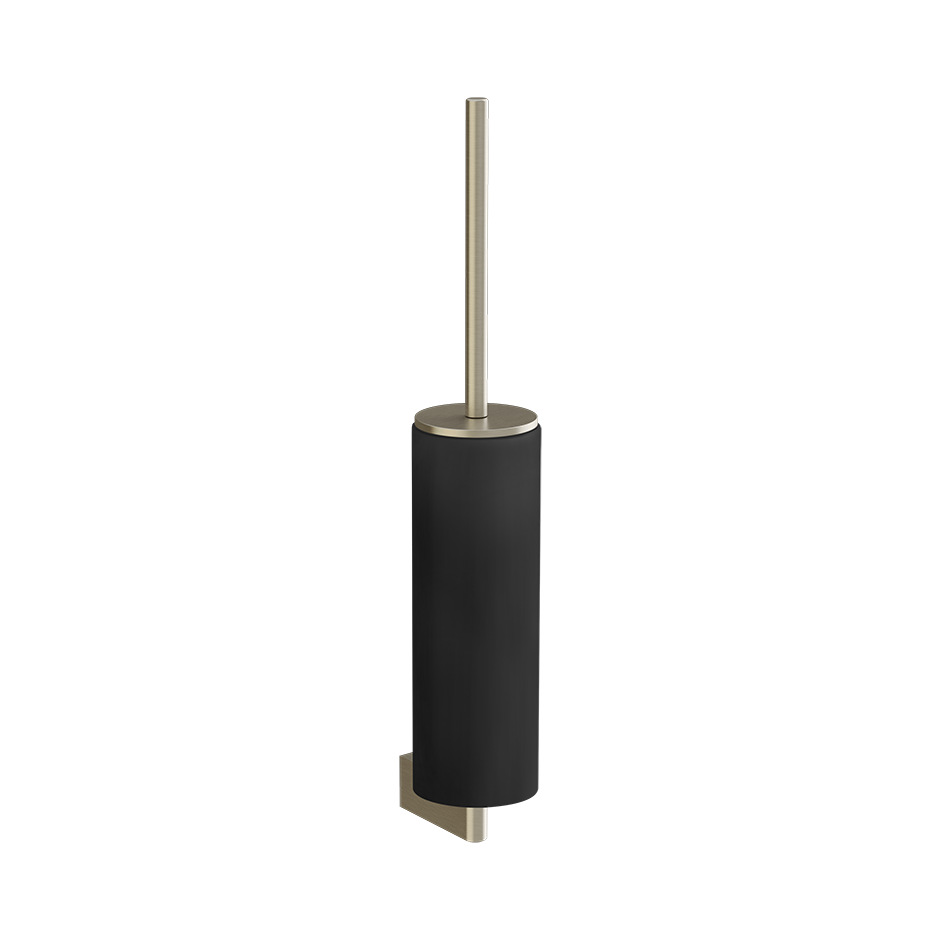 Gessi Habito Szczotka WC ścienna czarny/finox 66420.149