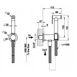 Gessi Zawór bidetkowy chrom 14331.031