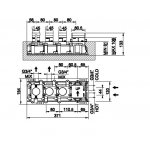 Gessi Element podtynkowy chrom 63011.031