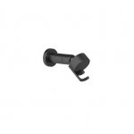 Gessi Venti20 Uchwyt prysznicowy ścienny regulowany Matte Black 63057.299