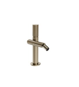 Gessi Incastri Bateria bidetowa bez korka Finox Brushed Nickel 75068.149