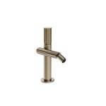 Gessi Incastri Bateria bidetowa z korkiem klik-klak Finox Brushed Nickel 75067.149