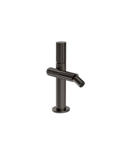 Gessi Incastri Bateria bidetowa bez korka Black Metal Brushed PVD 75068.707