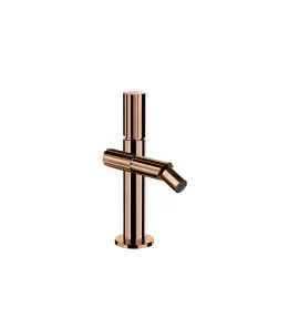 Gessi Incastri Bateria bidetowa z korkiem klik-klak Copper PVD 75067.030