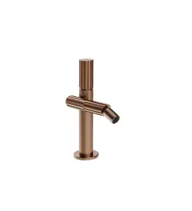 Gessi Incastri Bateria bidetowa bez korka Copper Brushed PVD 75068.708