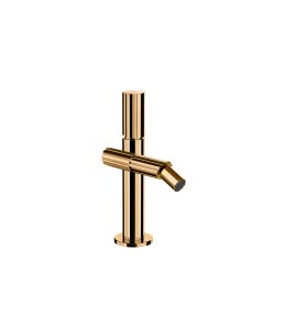 Gessi Incastri Bateria bidetowa z korkiem klik-klak Warm Bronze PVD 75067.735
