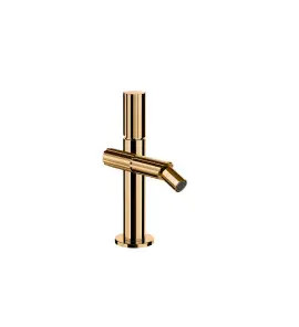 Gessi Incastri Bateria bidetowa z korkiem klik-klak Warm Bronze PVD 75067.735
