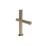 Gessi Incastri Bateria umywalkowa z korkiem klik-klak Finox Brushed Nickel 75051.149