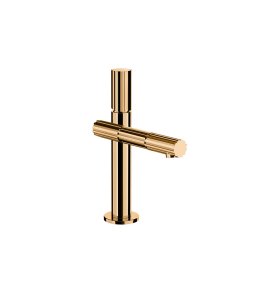Gessi Incastri Bateria umywalkowa z korkiem klik-klak Warm Bronze PVD 75051.735