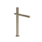 Gessi Incastri Bateria umywalkowa wysoka bez korka Finox Brushed Nickel 75004.149