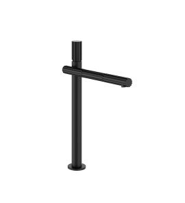 Gessi Incastri Bateria umywalkowa wysoka bez korka Matte Black 75004.299