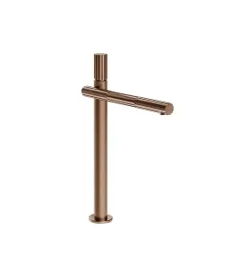 Gessi Incastri Bateria umywalkowa wysoka bez korka Copper Brushed PVD 75004.708