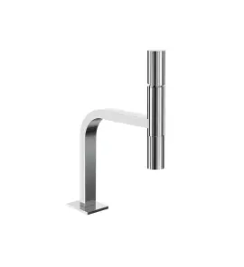 Gessi Incastri Bateria umywalkowa wisząca z korkiem klik-klak Chrom 75251.031