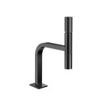 Gessi Incastri Bateria umywalkowa wisząca z korkiem klik-klak Black Metal PVD 75251.706