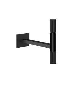 Gessi Incastri Bateria umywalkowa podtynkowa Sospeso - element zewnętrzny Matte Black 75288.299