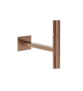 Gessi Incastri Bateria umywalkowa podtynkowa Sospeso - element zewnętrzny Copper Brushed PVD 75288.708