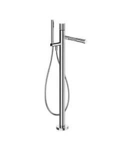 Gessi Incastri Bateria wannowa wolnostojąca z zestawem prysznicowym Chrom 75028.031