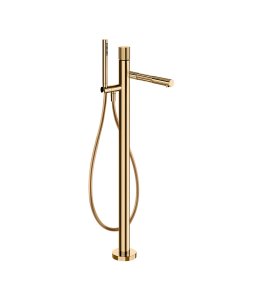 Gessi Incastri Bateria wannowa wolnostojąca z zestawem prysznicowym Warm Bronze PVD 75028.735